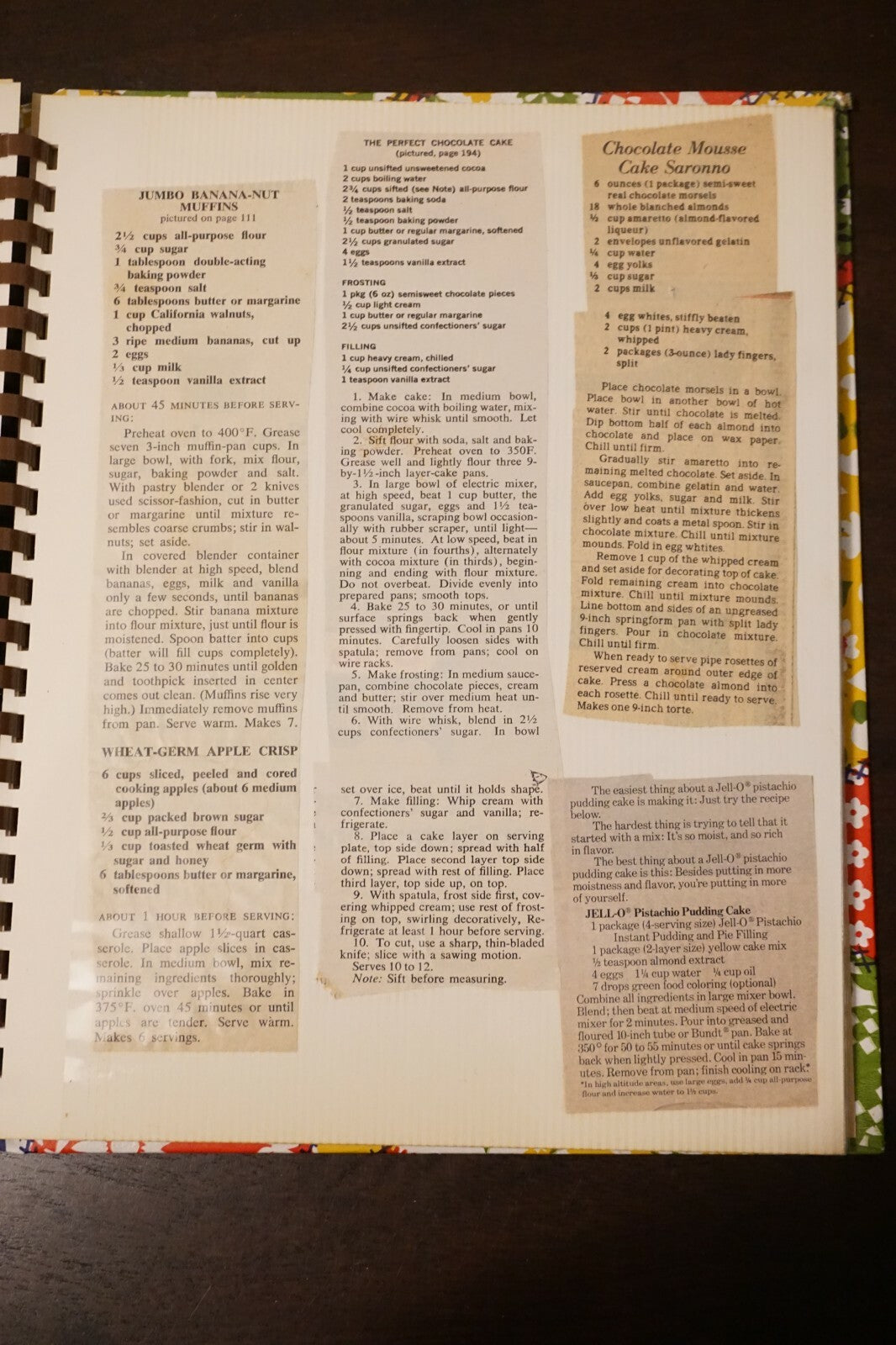Collection of Approximately 75 Vintage Clipped Recipes