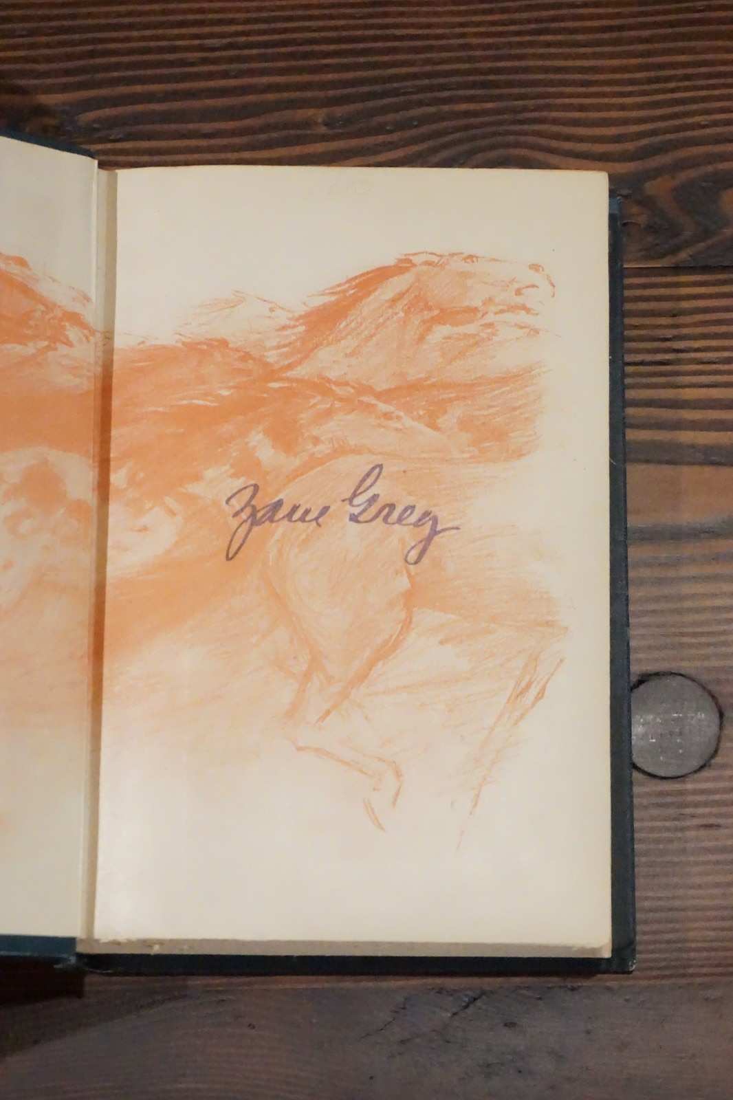 The Shepard of Guadaloupe by Zane Grey 1930 Signed 1st Edition HC DJ