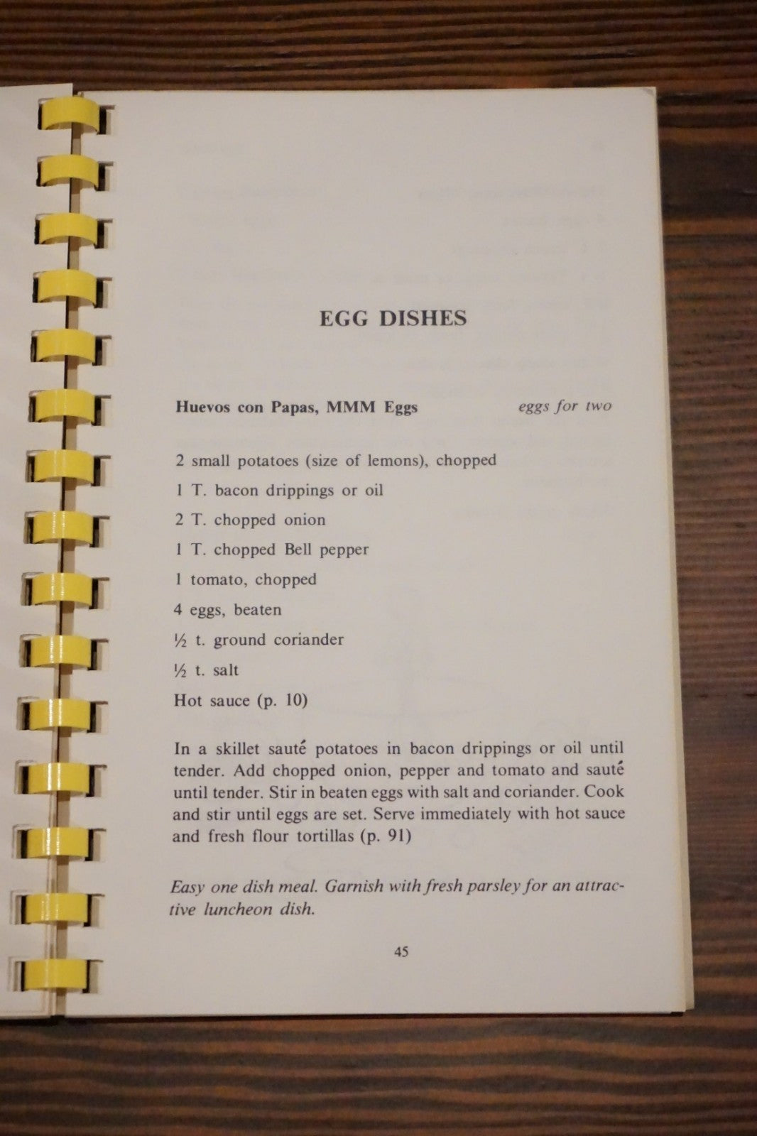 It's a Long Way to Guacamole The Tex/Mex Cookbook Judd Worley 1980 Spiral Bound
