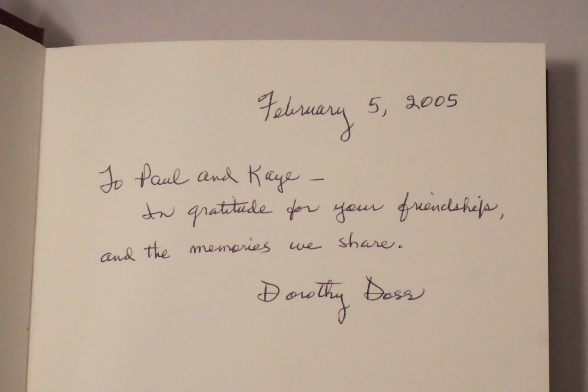 Unforgettable: The Little Book About James Doss In Two Voices by Dorothy Doss