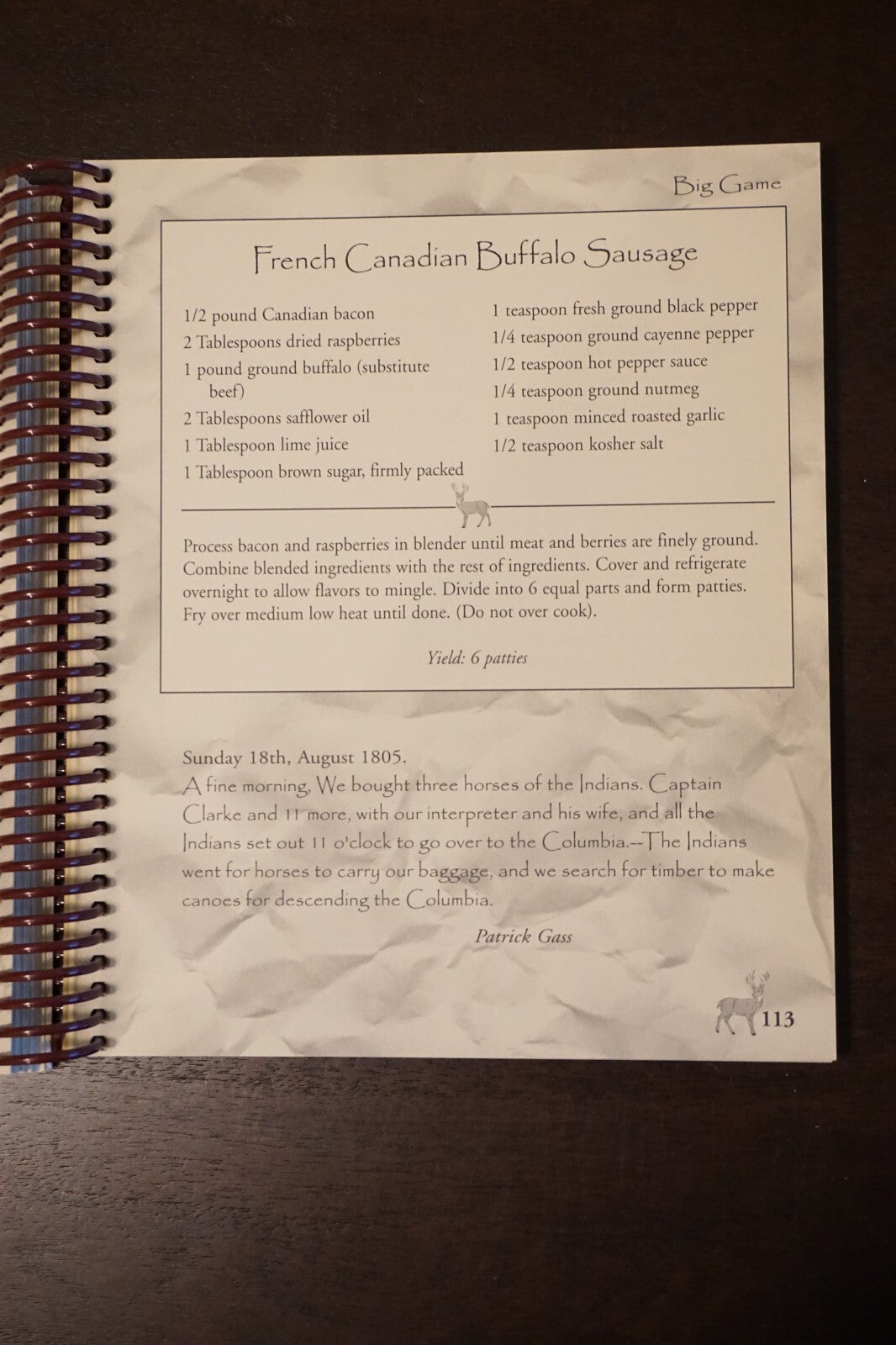 Vintage 2001 The Sacagawea Signed Copy Cookbook Recipes Cooking