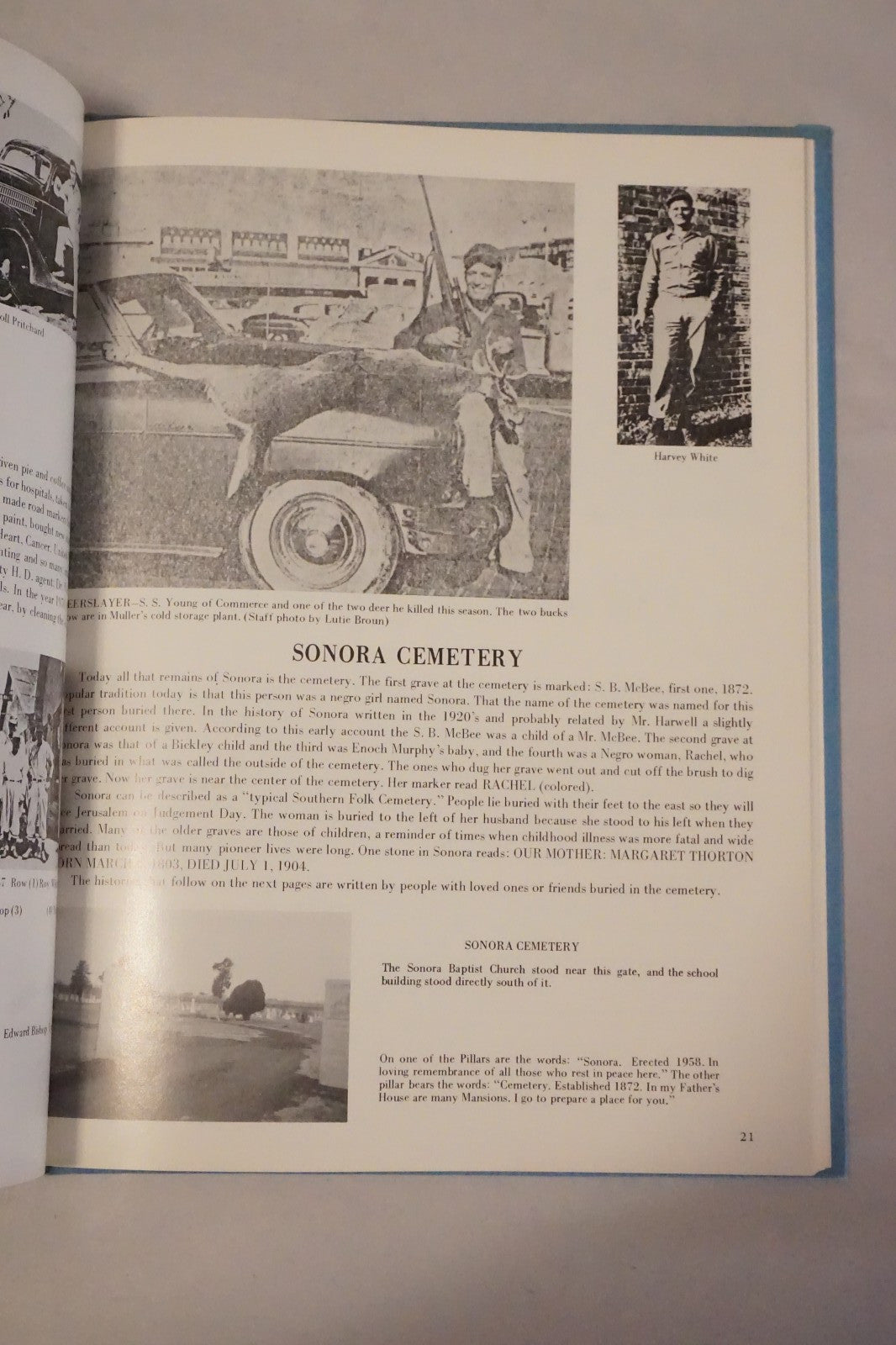 Days to Remember: Sonora-Fairlie, Texas 1850-1977 History
