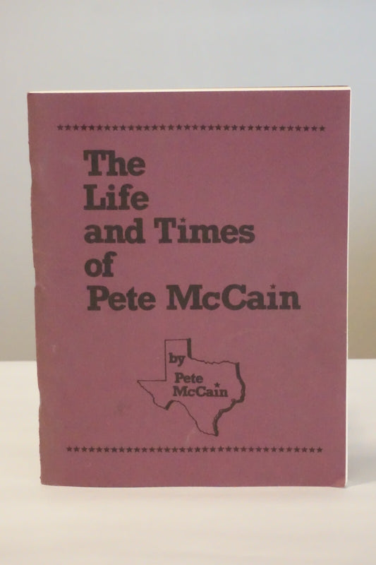 The Life and Times of Pete McCain 1986 Staplebound