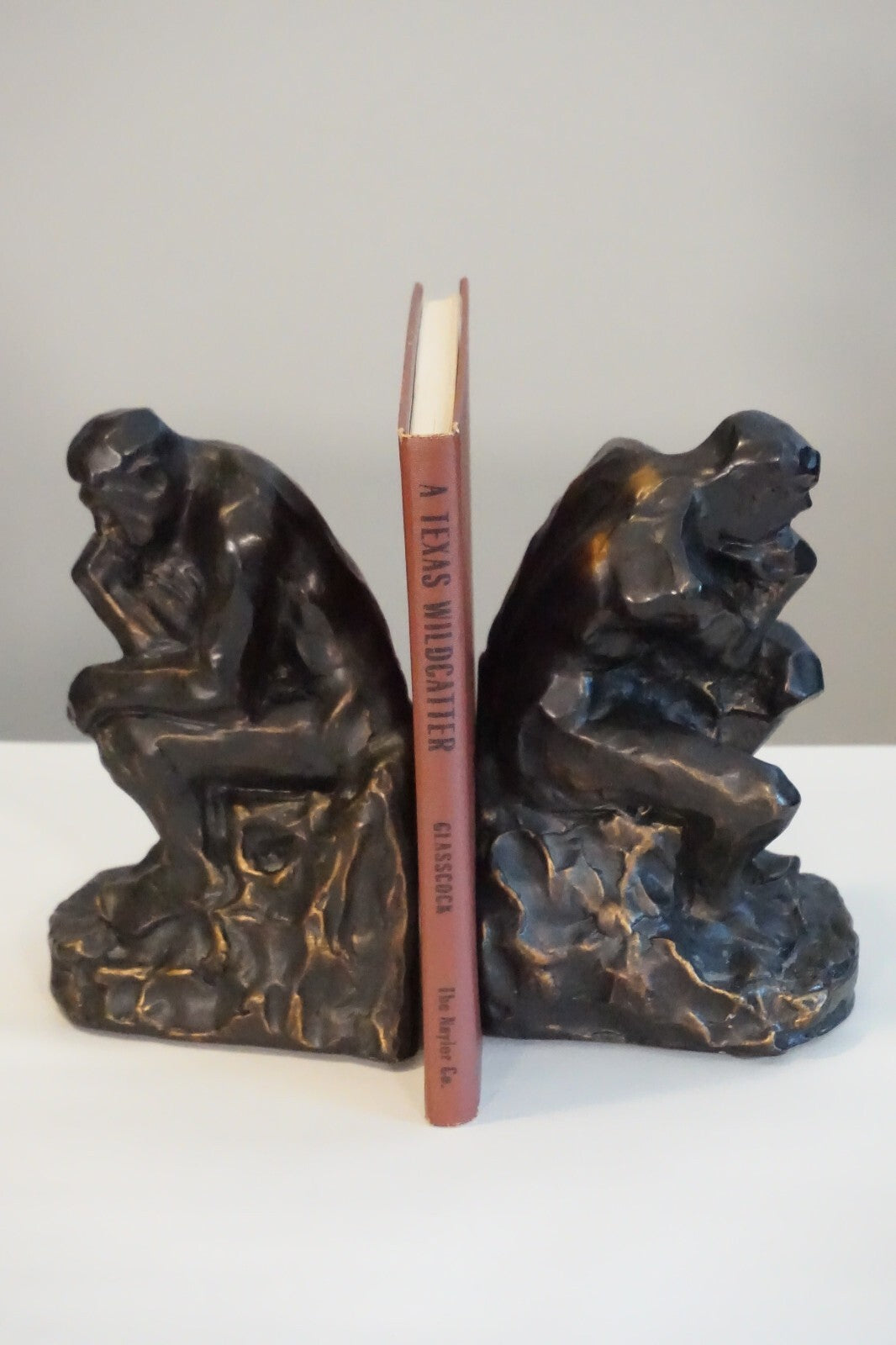 A Texas Wildcatter by Lucille Glasscock 1954 Signed HC DJ
