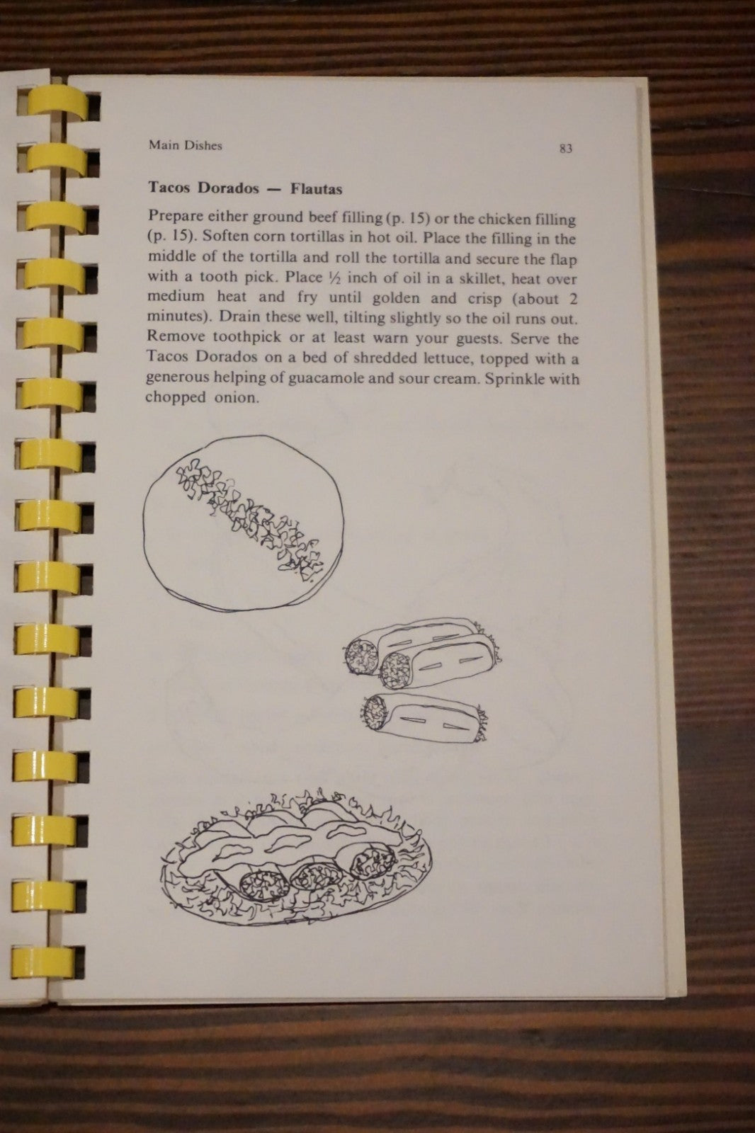 It's a Long Way to Guacamole The Tex/Mex Cookbook Judd Worley 1980 Spiral Bound