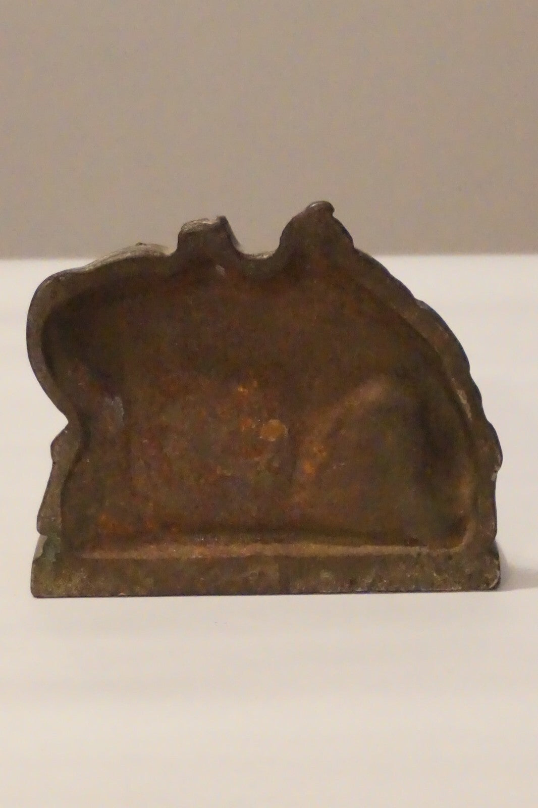 Set of Metal Western Horse Bookends