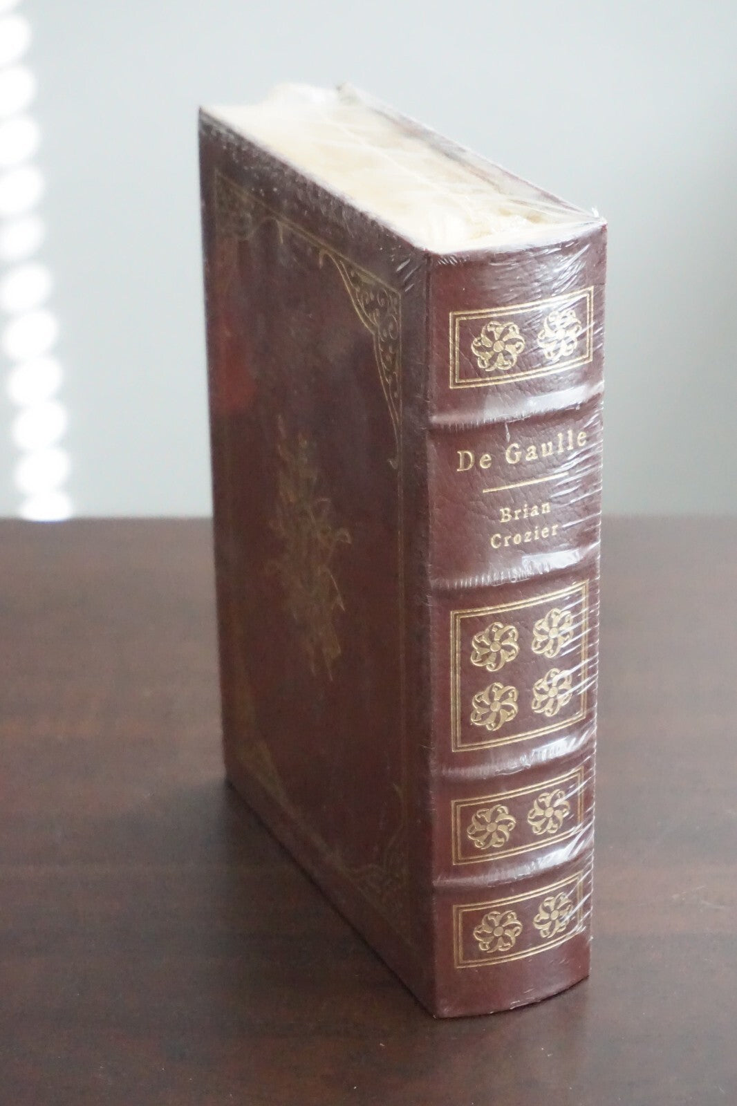 De Gaulle by Brian Crozier - Easton Press Leatherbound Sealed