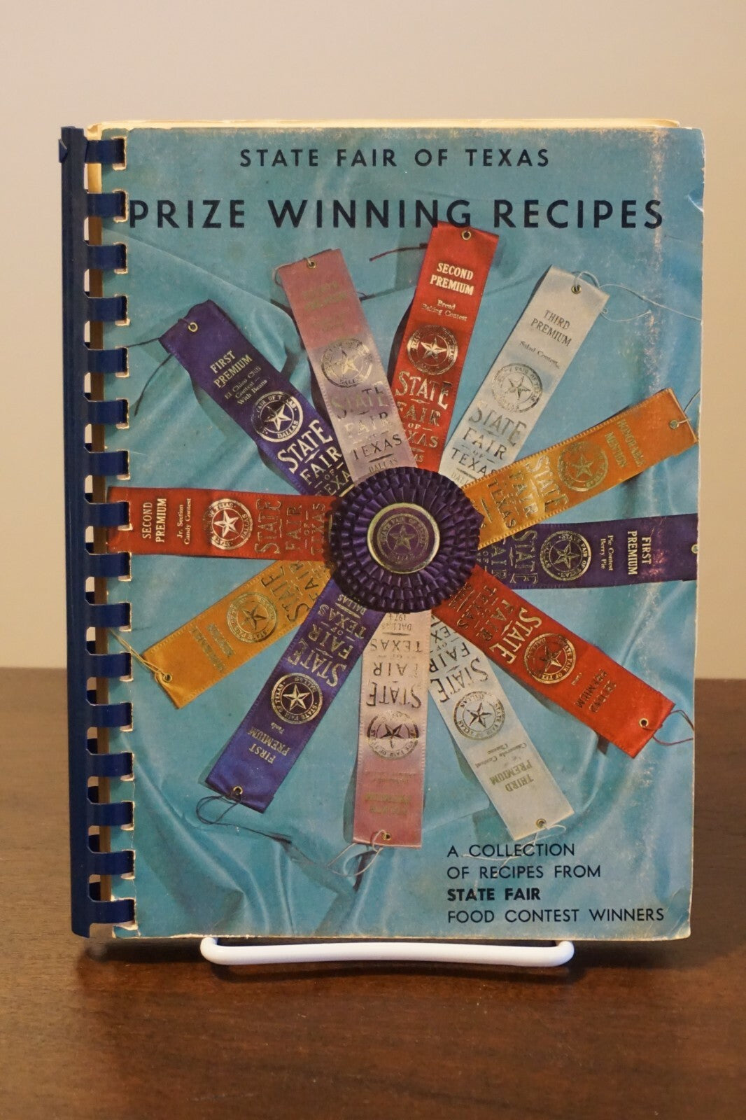 State Fair Of Texas Recipes Cookbook 1978 Spiralbound - Rare