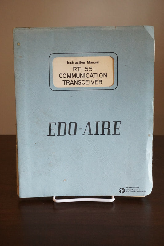 Edo-Aire RT-551 Communication Transceiver Instruction Manual