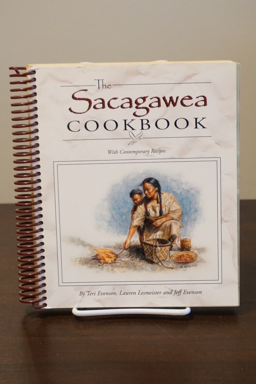 Vintage 2001 The Sacagawea Signed Copy Cookbook Recipes Cooking