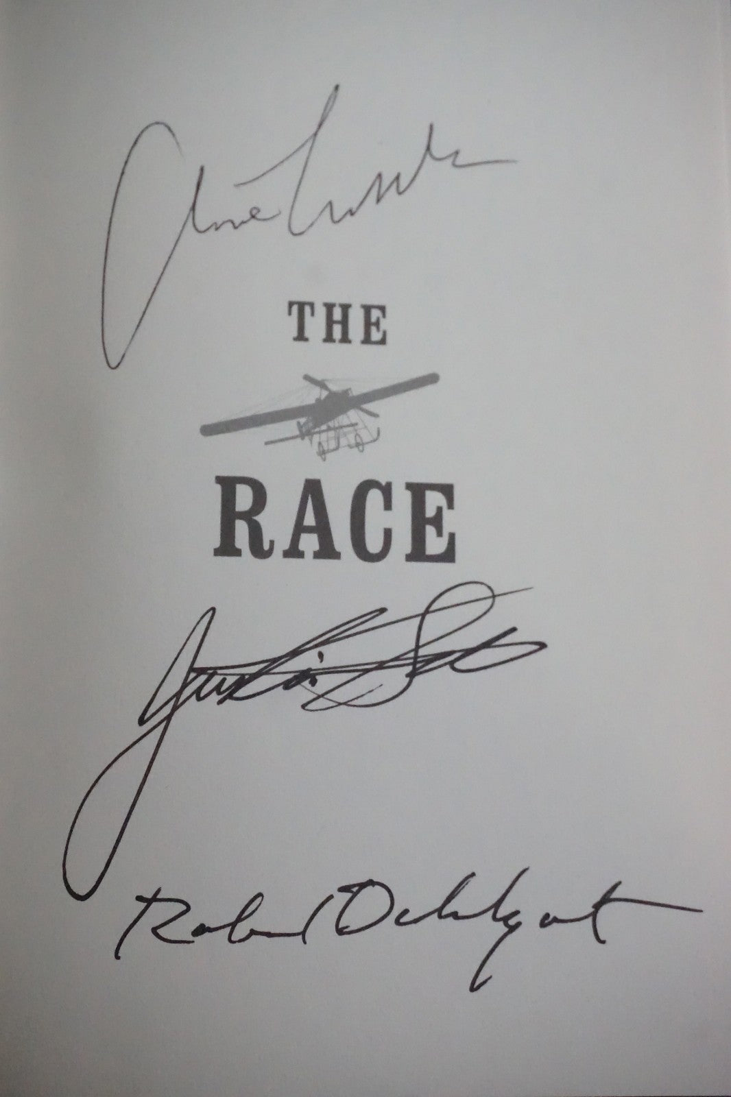 The Race by Clive Cussler Justin Scott 2011 Signed First Ed Isaac Bell HC DJ