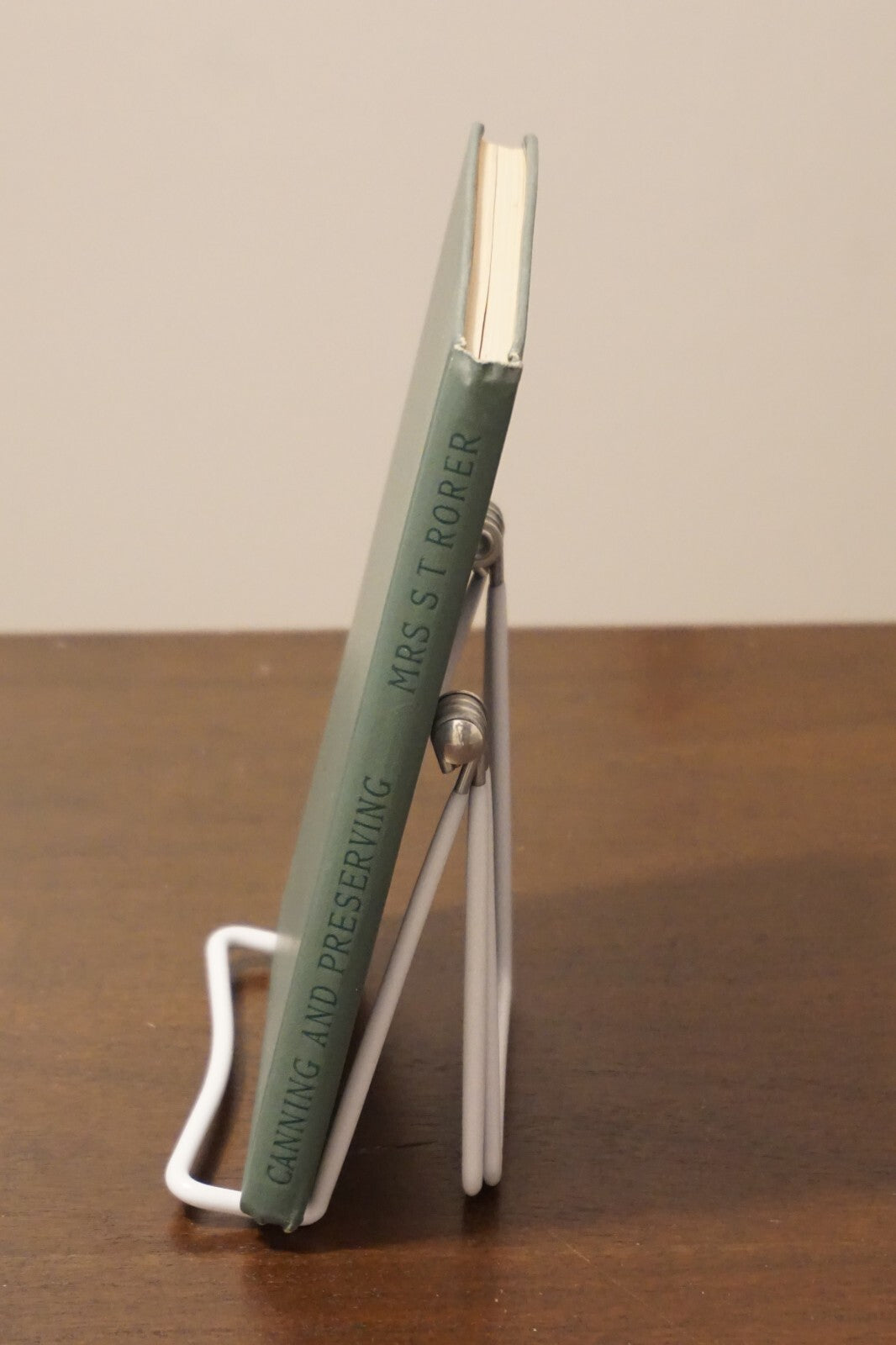 Canning and Preserving by Mrs. S. T. Rorer 1887 Hardcover with Dust Jacket