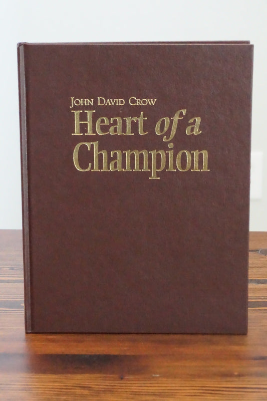 John David Crow: Heart of a Champion by Steve Pate 1997 Signed HC