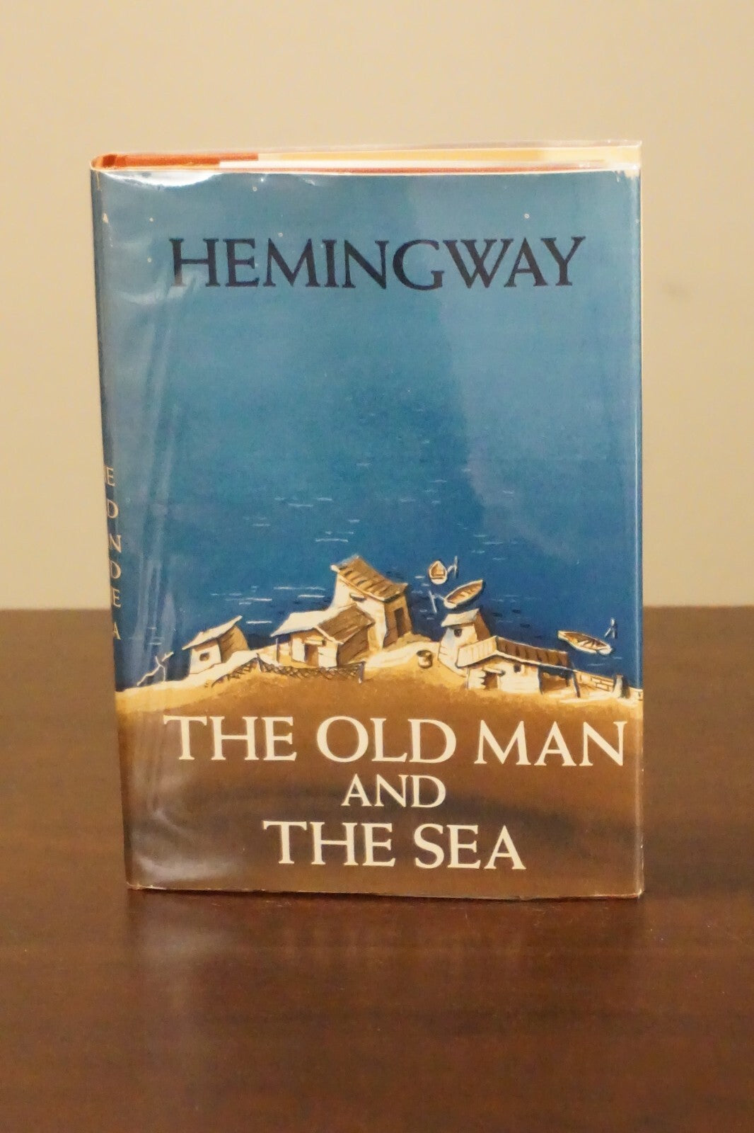 The Old Man and The Sea by Ernest Hemingway 1952 HC DJ BOM "W"