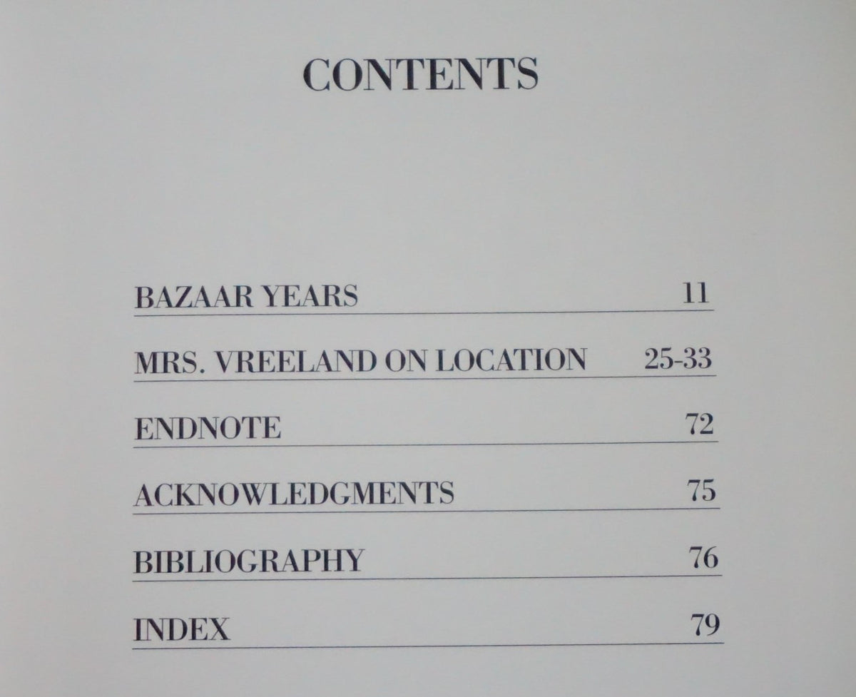 Diana Vreeland: Bazaar Years by John Esten 2001 HC DJ 9780789306272| eBay