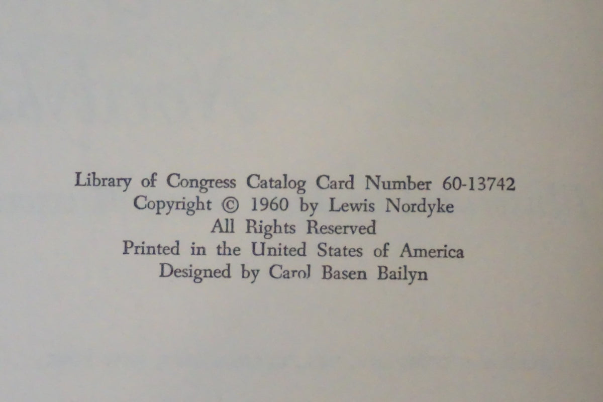 Nubbin Ridge by Lewis Nordyke 1960 HC DJ
