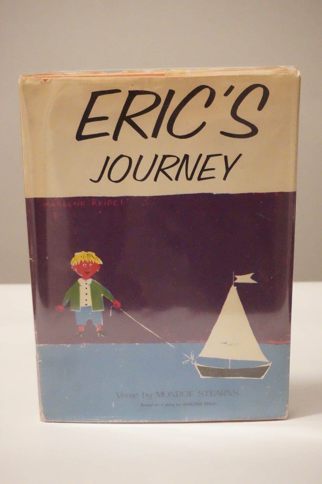 Rare copy of Eric's Journey by Monroe Stearns and Marlene Reidel 1960 HC DJ
