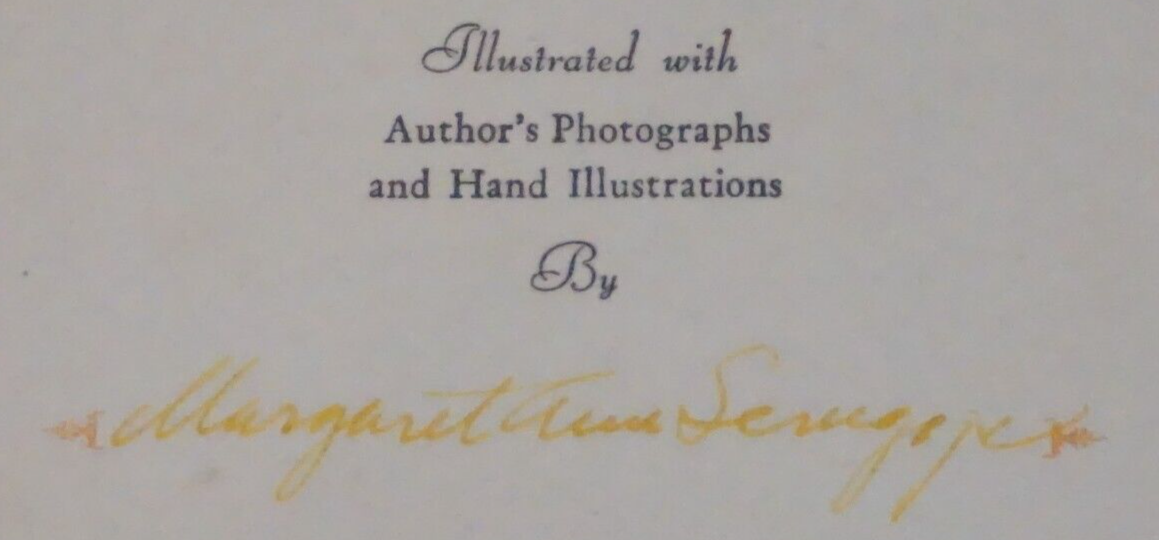 The Rainbow-Hued Trail by Cosette Faust-Newton 1932 Hardcover Signed