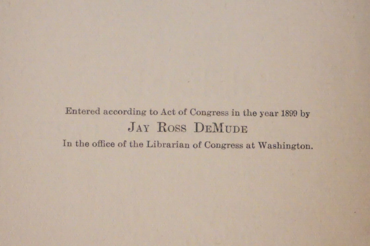 Psycho-Therapy or Hypnotic Suggestion by Jay Ross De Mude 1899 Hardcover