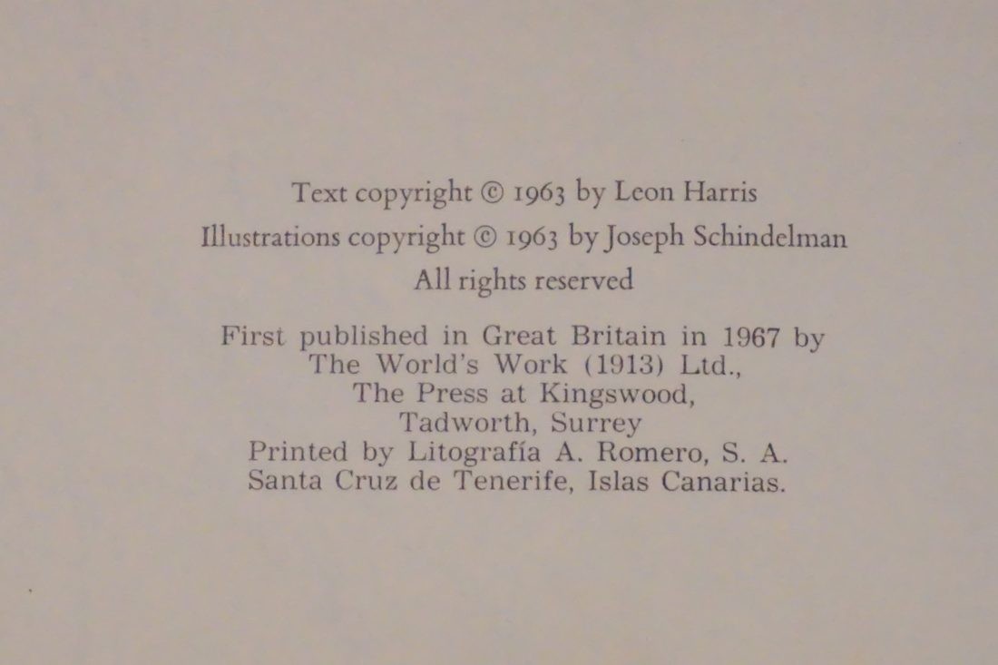 The Great Picture Robbery Leon Harris SIGNED 1967 UK First Edition