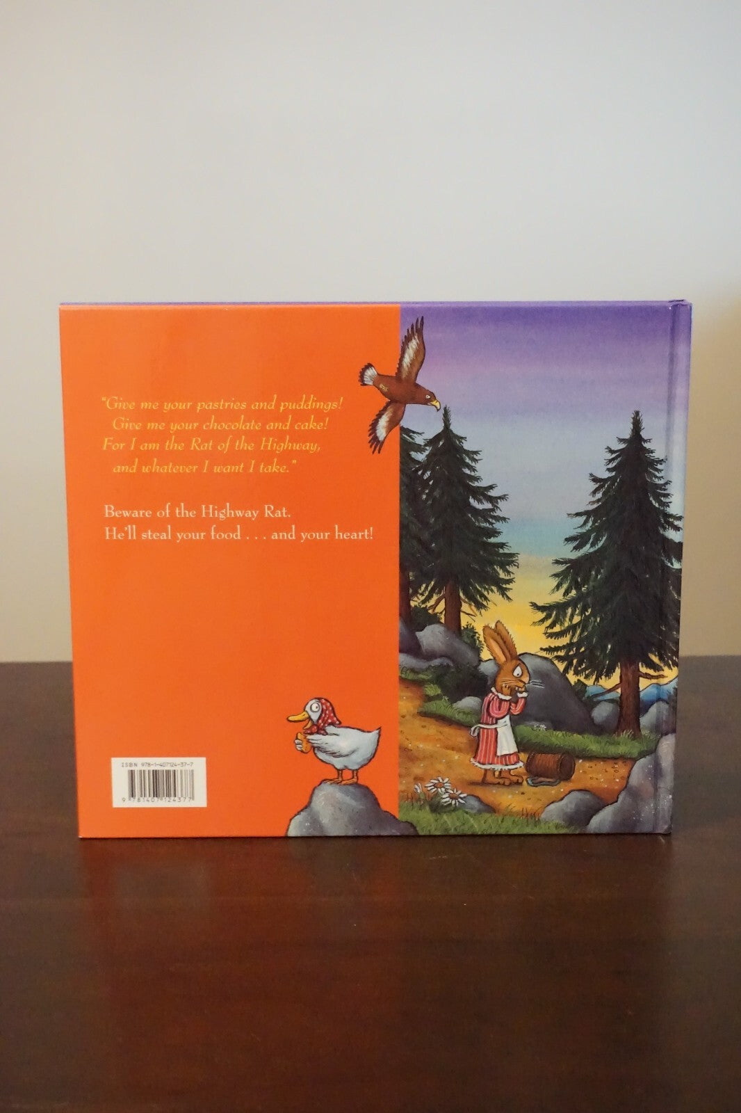 The Highway Rat by Julia Donaldson 2011 Signed by Author and Illustrator HC DJ