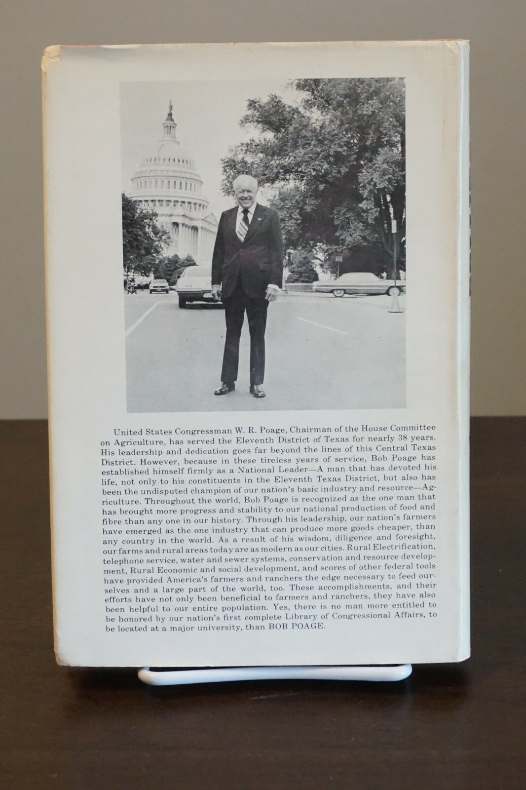 Politics - Texas Styles by W. R. Poage 1974 Signed First Edition HC DJ