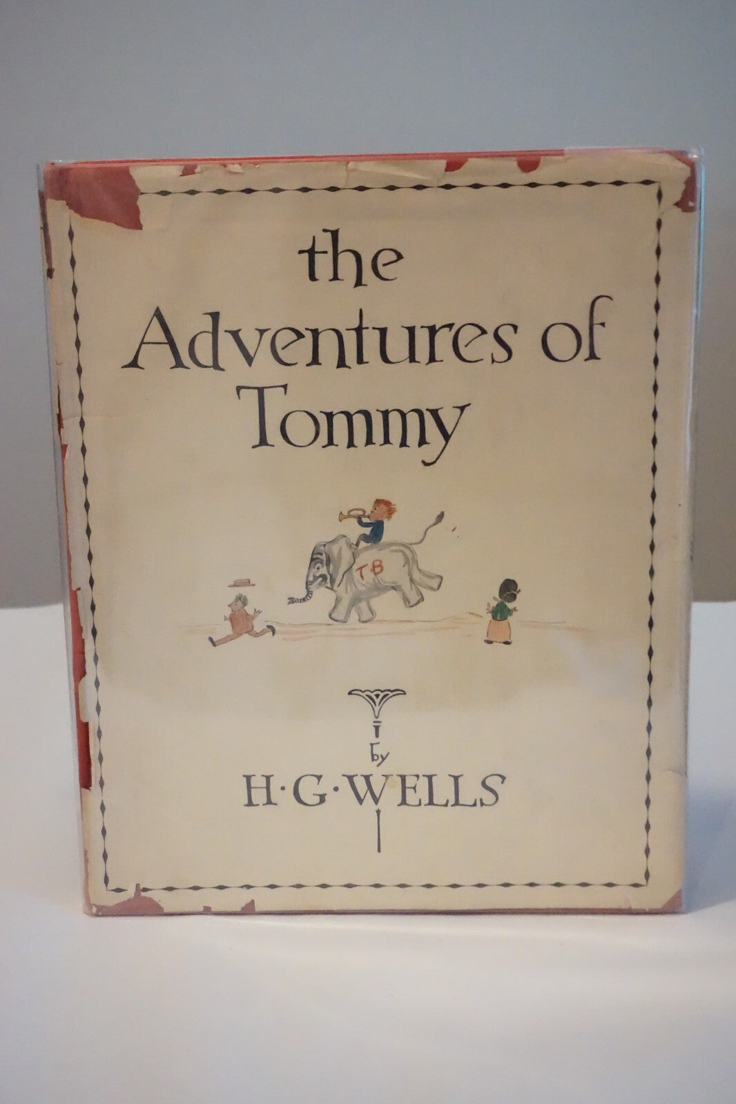 The Adventures of Tommy by H. G. Wells 1929 1st Edition HC DJ