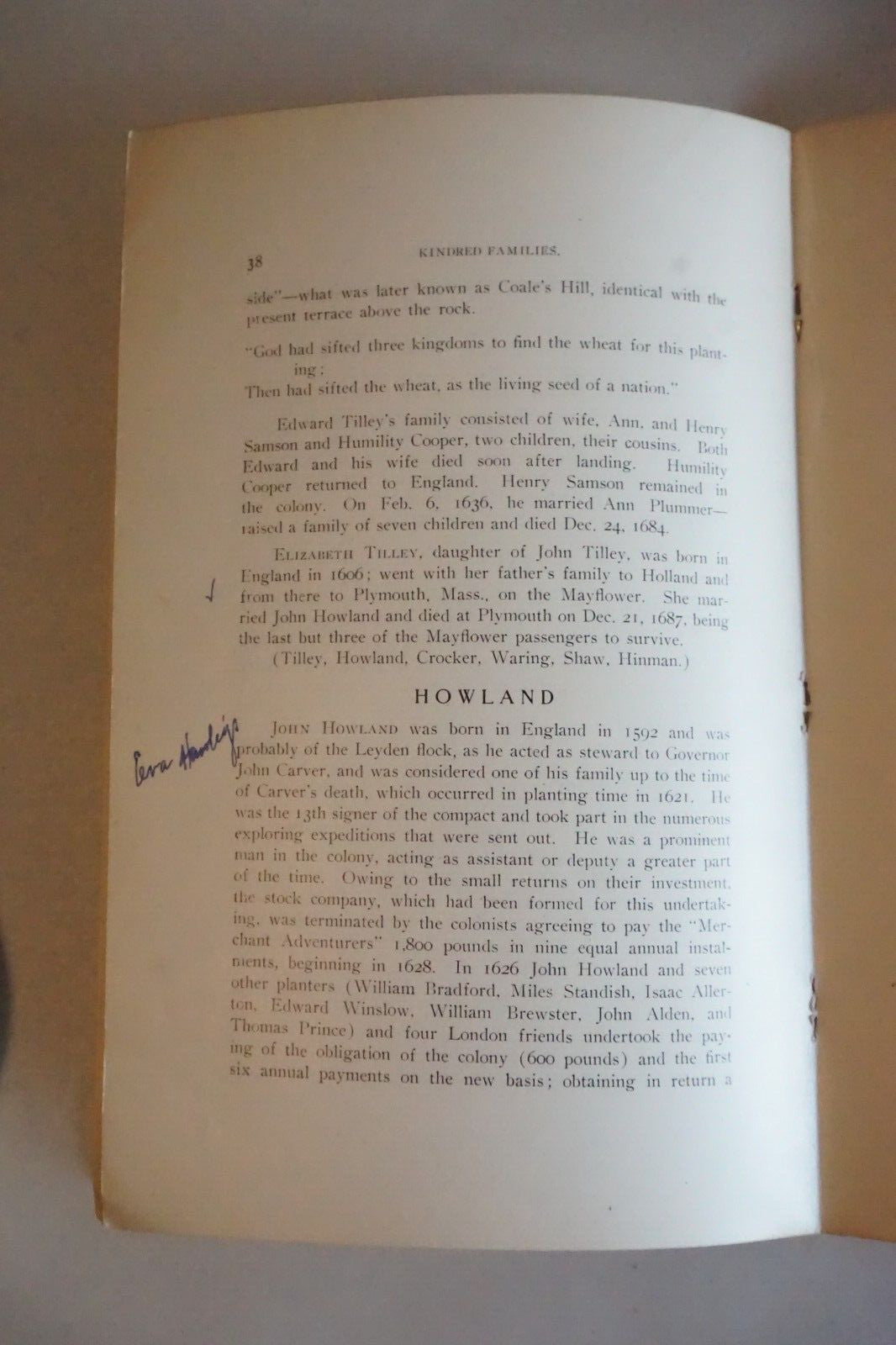 A History of The Hinmans and Kindred Families 1907