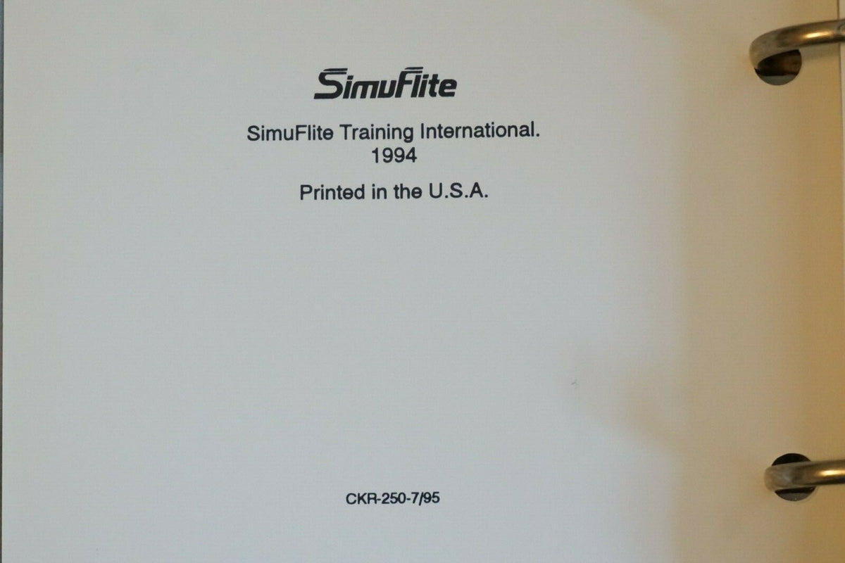 SimuFlite Learjet 24 25 Cockpit Reference Handbook