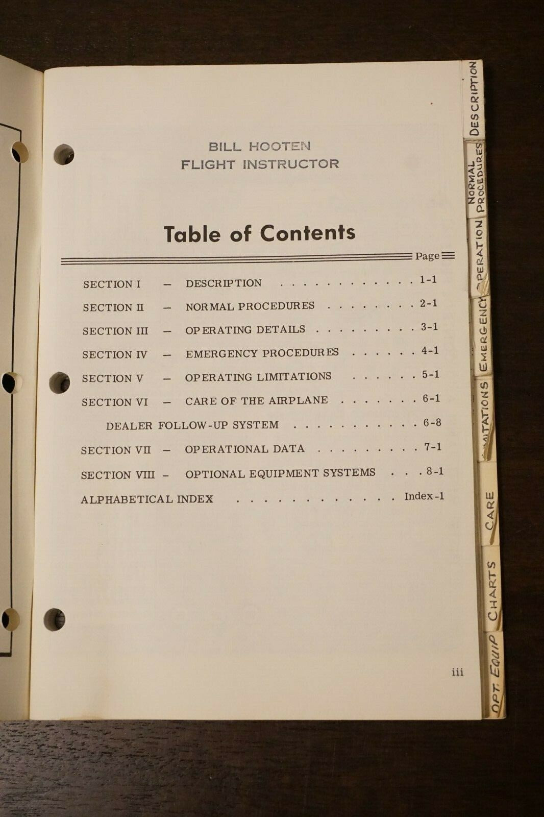 Cessna Model 301F Owners Manual 1961