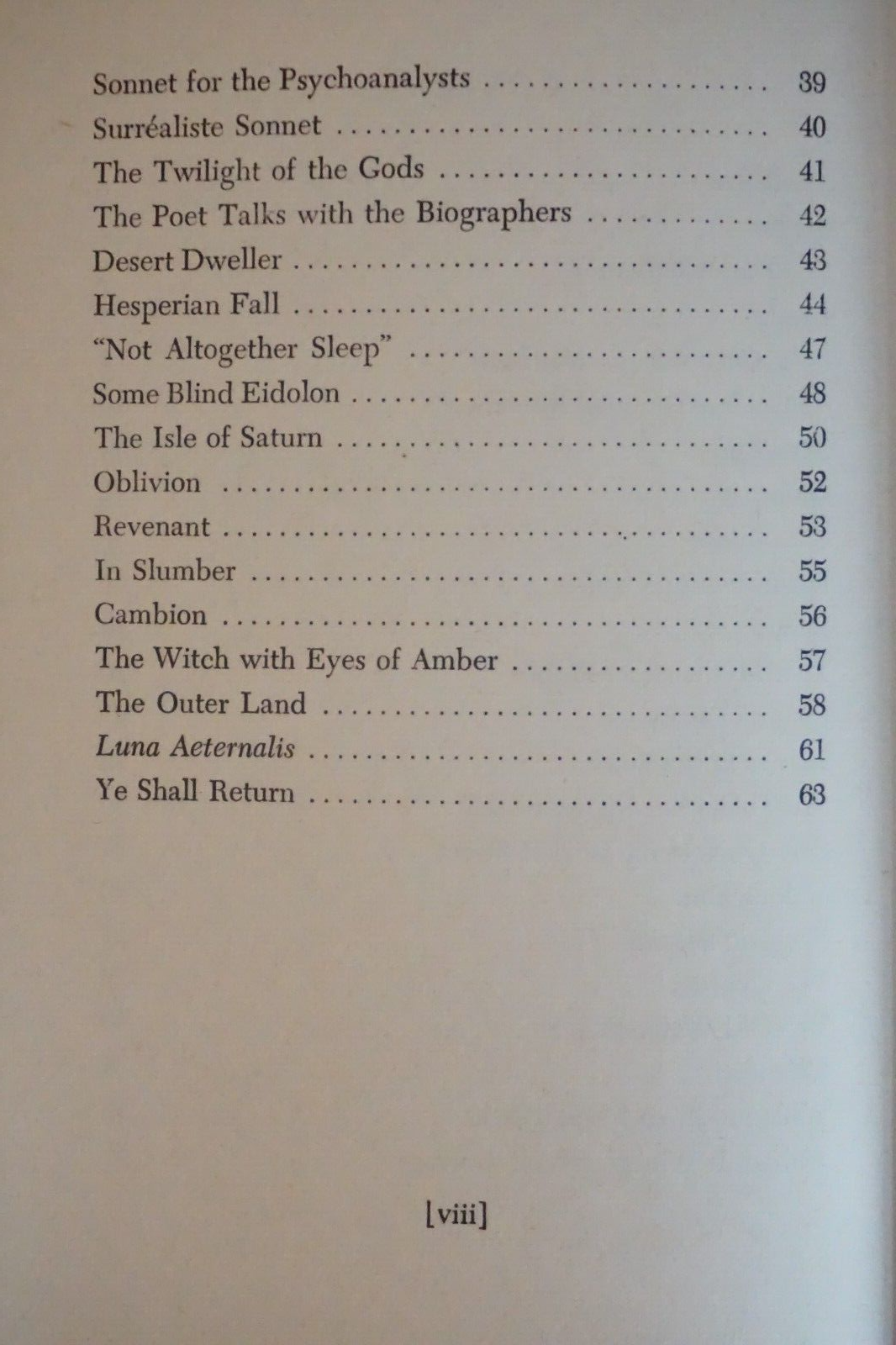 The Dark Chateau by Clark Ashton Smith 1951 Arkham House 1st Edition