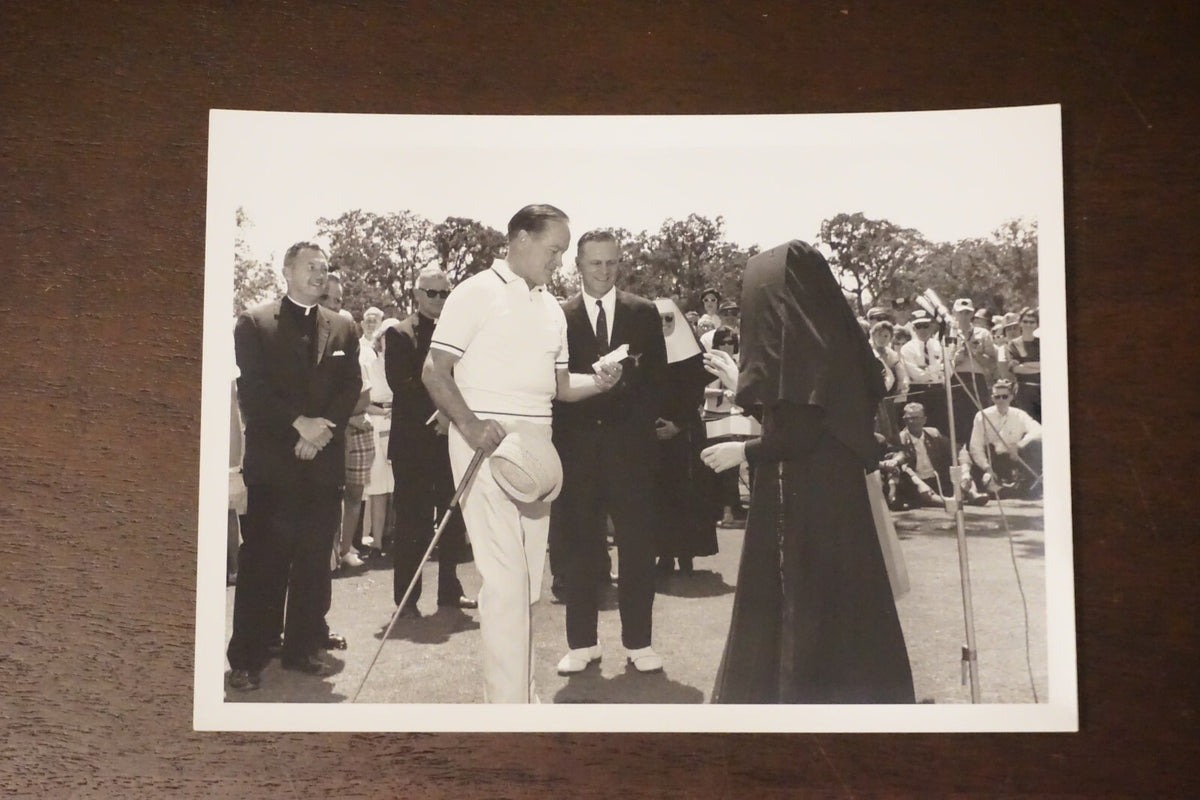 Wonderful Collection of Bob Hope Golf Photos - Five Black and White Photos