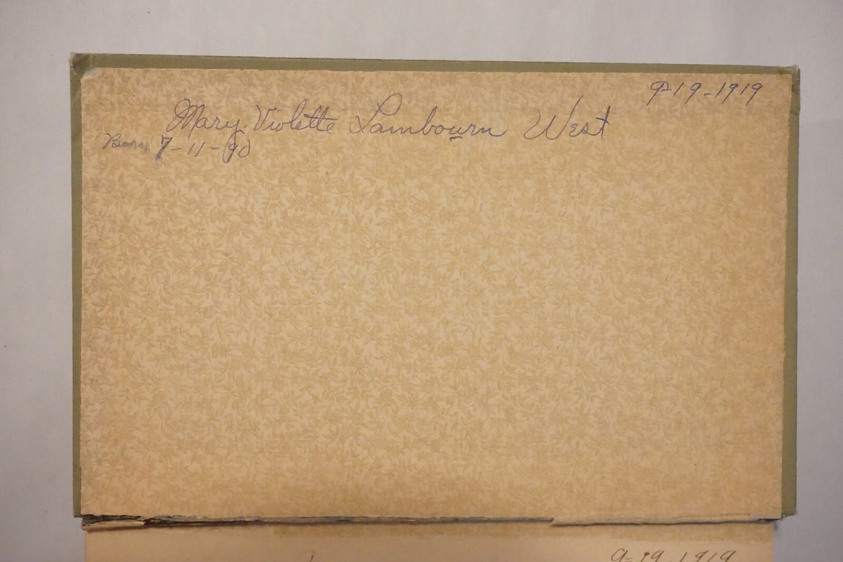 The Genealogy of The Lamborn Family by Samuel Lamborn 1894 Hardcover