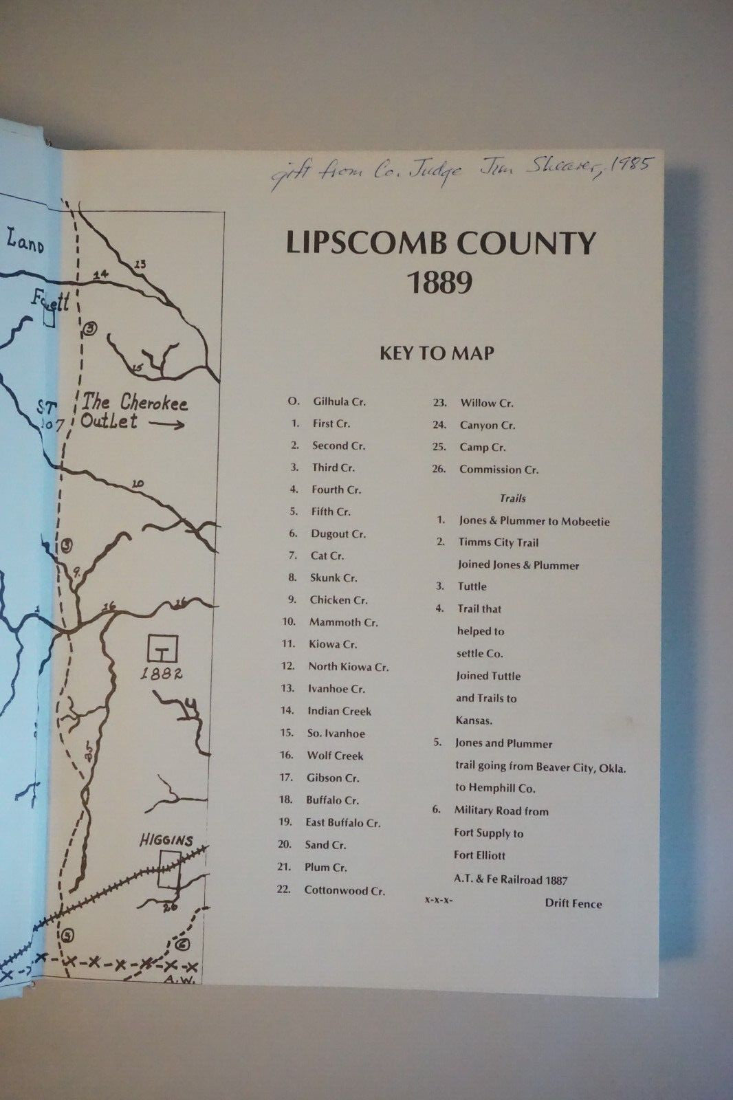 A History of Lipscomb County, Texas 1876-1976