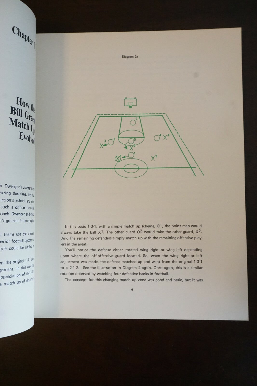 Bill Green's Match-Up Zone Defense 1978 Softcover