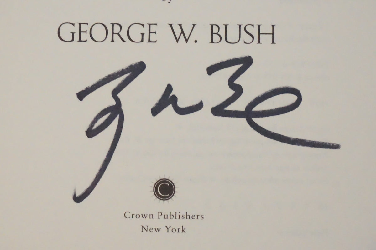 41 - A Portrait of My Father by George W. Bush 2014 Signed 1st Edition HC DJ