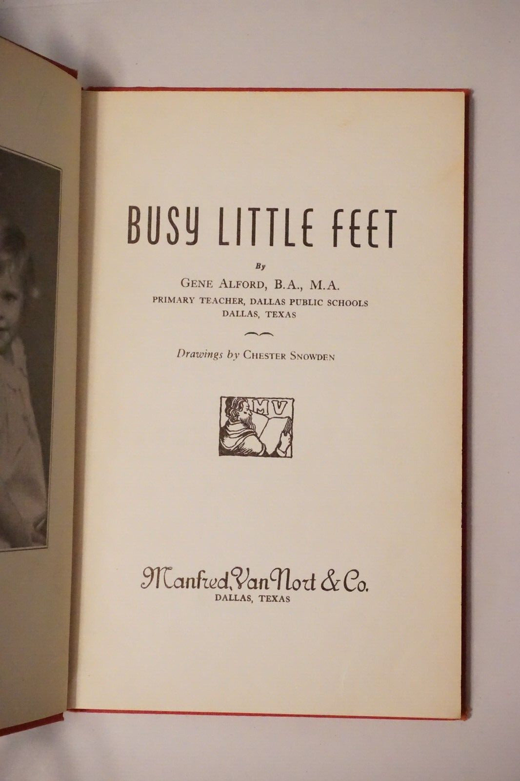 Busy Little Feet by Gene Alford 1939 Hardcover