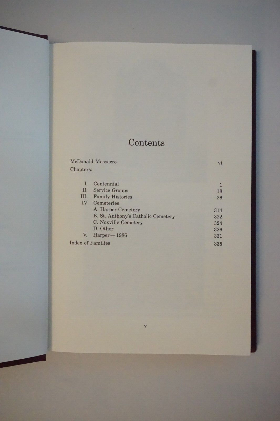 Here's Harper Two (1963 - 1986) Hardcover 1st Edition 1986 History of Harper, TX