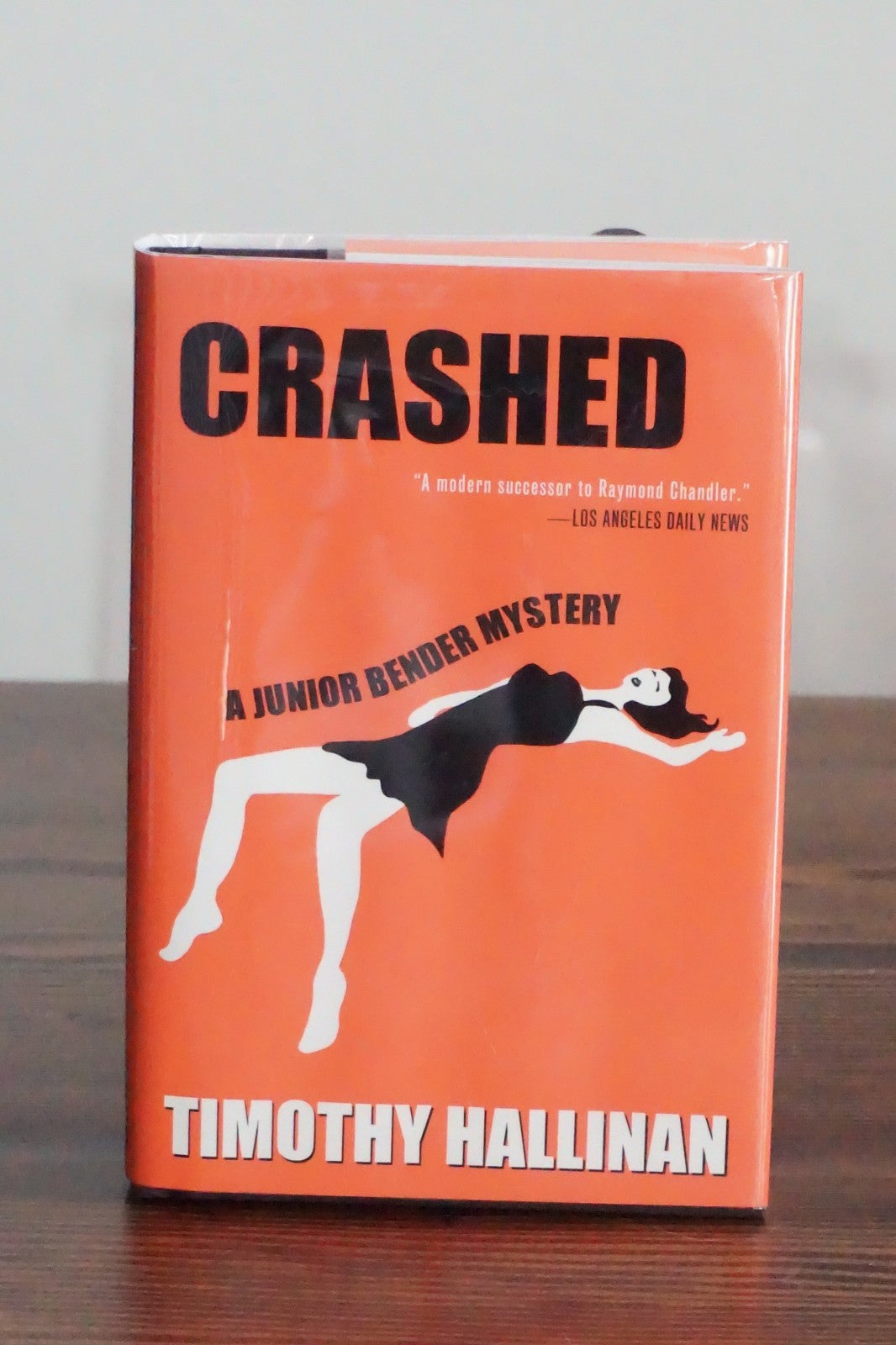 Crashed by Timothy Hallinan 2012 Signed First Edition Hardcover Junior Bender