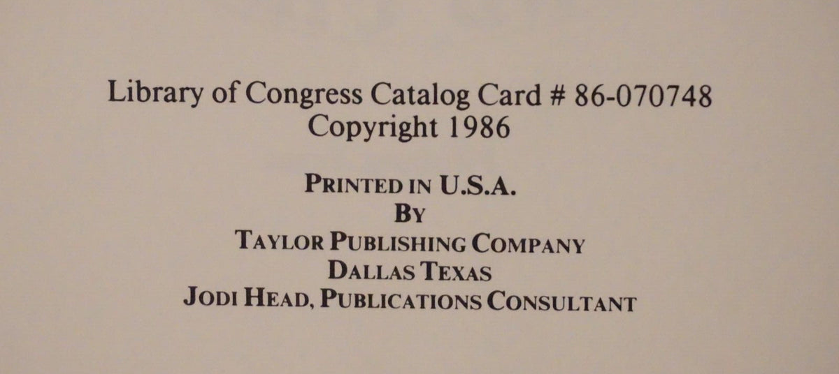 Camp County, Texas History 1986 Hardcover