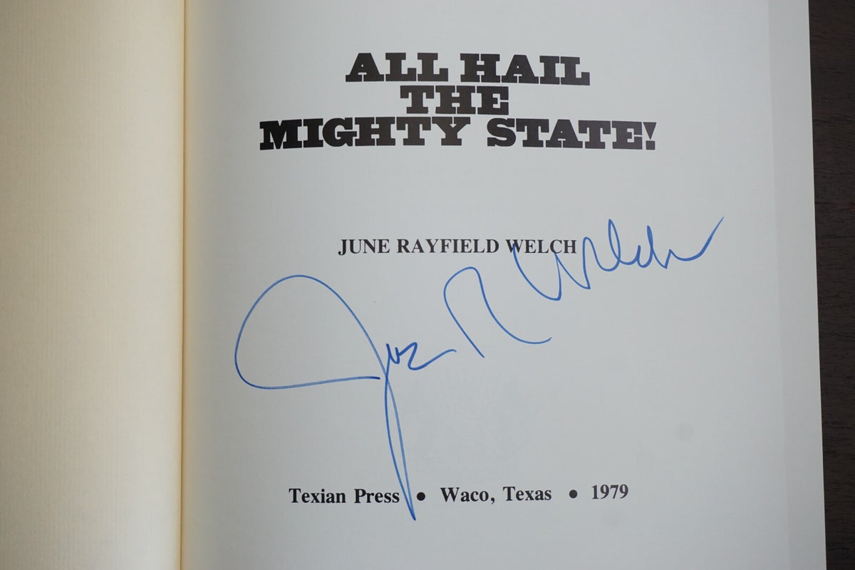 June Rayfield Welch Collection of Four Books - Signed