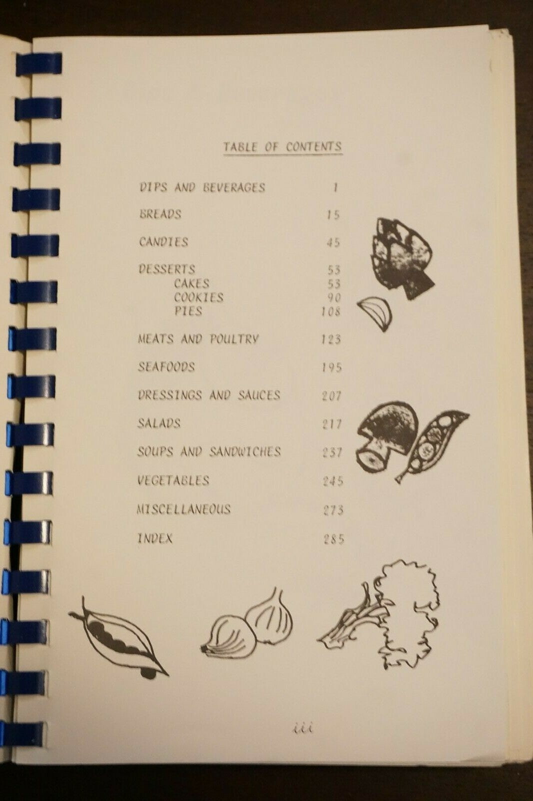 Vintage St Maria Goretti School Cookbook Arlington Texas 1960's Spiralbound