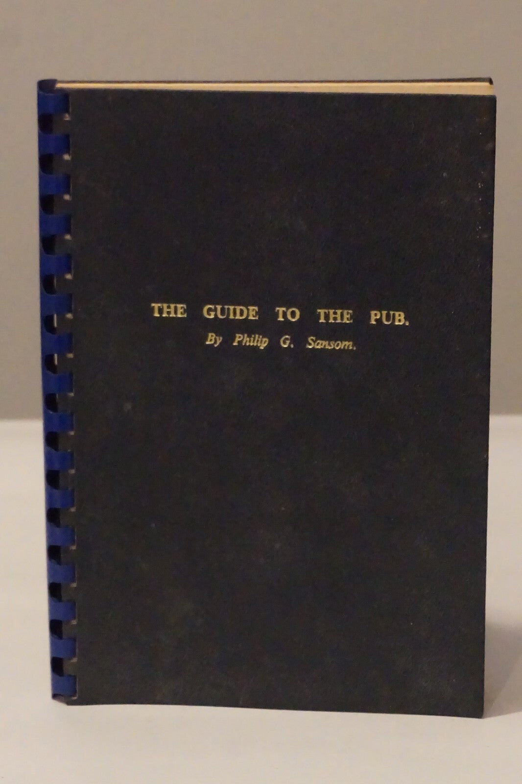 Rare copy of The Guide to The Pub by Philip G. Sansom and D. J. Crisp