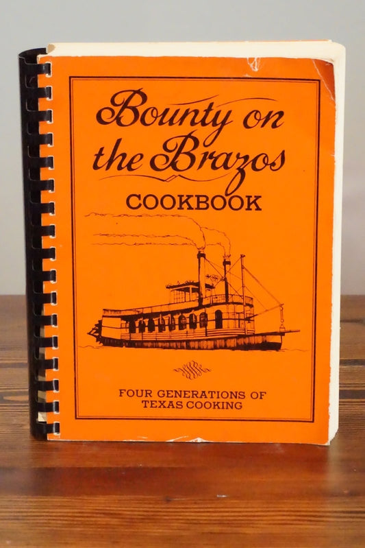 Bounty on the Brazos Cookbook Signed by All Five Compilers Marlin Texas