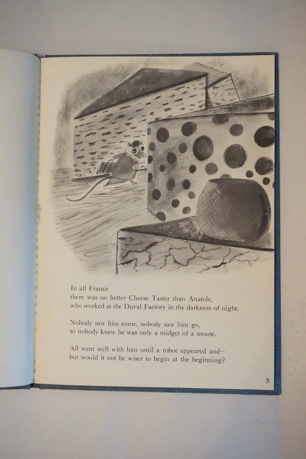 Anatole and The Robot by Eve Titus and Paul Gladone 1960 HC DJ