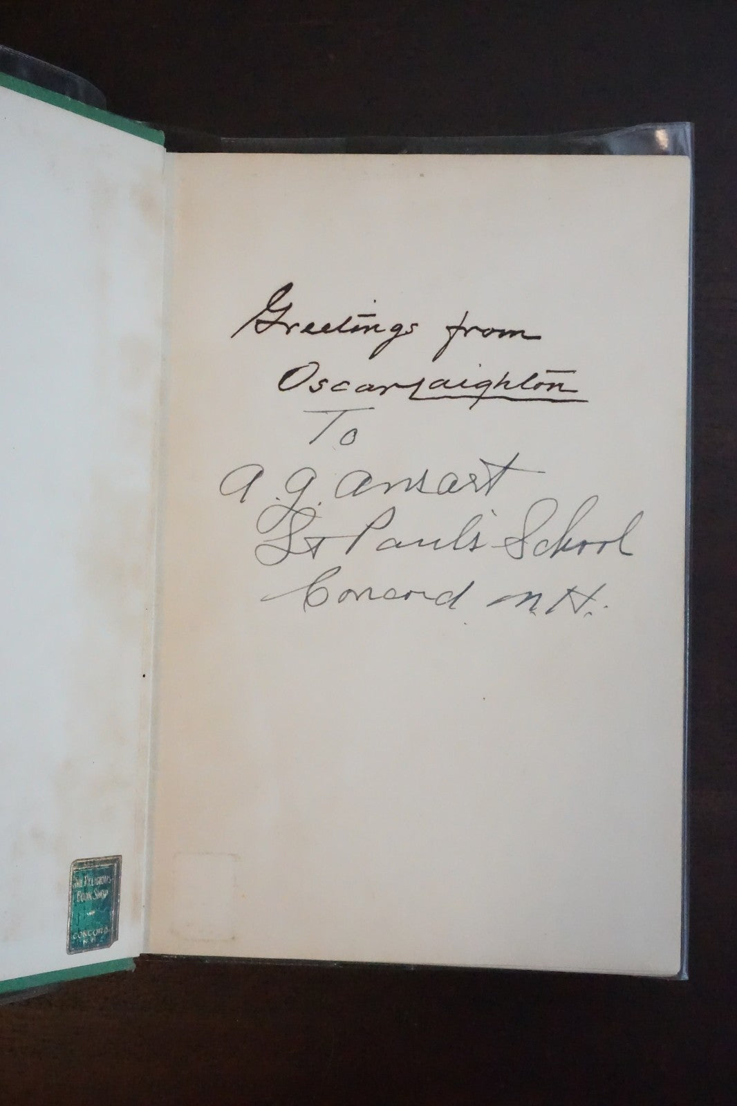Ninety Years at The Isle of Shoals by Oscar Laighton 1930 Signed HC