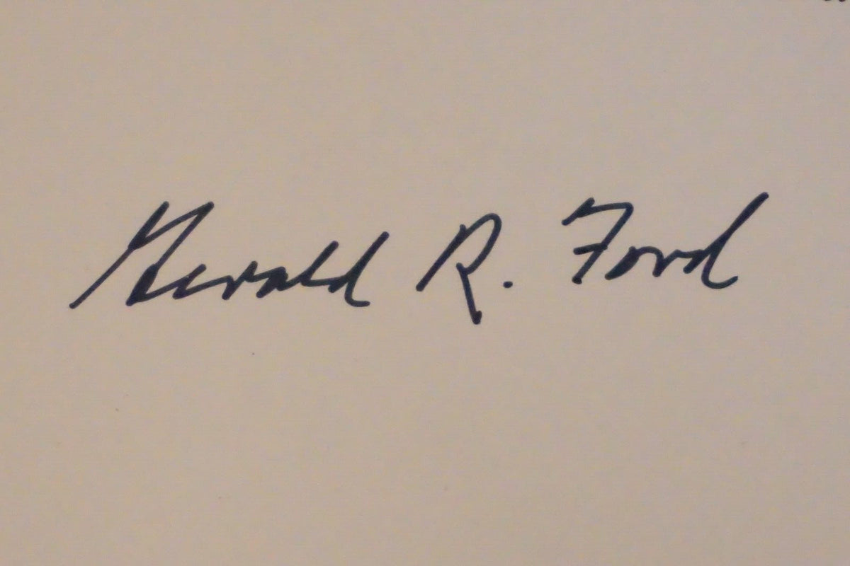 A Time To Heal by Gerald Ford 1987 Signed Easton Press