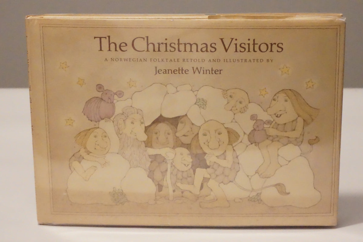 The Christmas Visitors by Jeanette Winter Signed1st Edition HC DJ