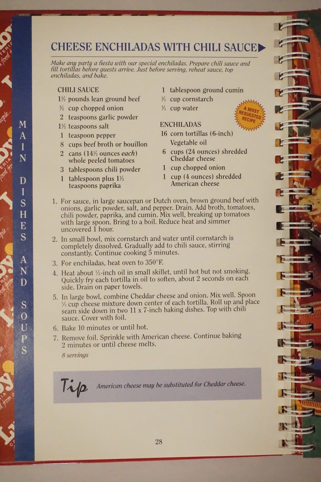 Luby's Cafeteria 50th Anniversary Recipe Collection Cookbook 1996