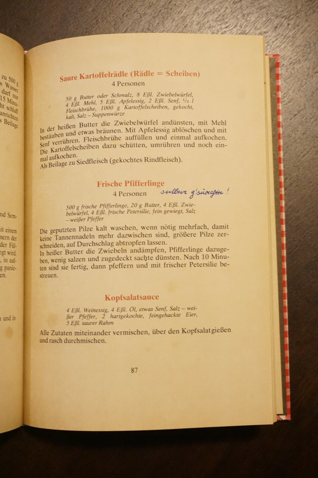 Das Kochbuch Aus Schwaben by Hans Karl Adam 1976 HC German Edition